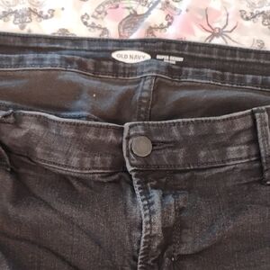 Old Navy Women's Dark Gray Skinny Jeans
